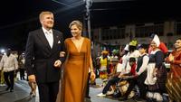 Ratu Maxima dari Belanda Kunjungi Suriname Usai dari Indonesia, Kenakan Tiara Bermata 27 Berlian