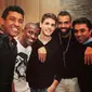 Paulinho, Ramires, Oscar, Sandro dan Kia Joorabchian (Dailymail.co.uk)