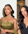 Dengan pesona kulit tan yang eksotis, Baila memperlihatkan dua tampilan makeup berbeda karya MUA @kunsoomakeupartist, yang sama-sama menonjolkan fitur wajahnya namun menghadirkan karakter yang kontras. [@kunsoomakeupartist,].