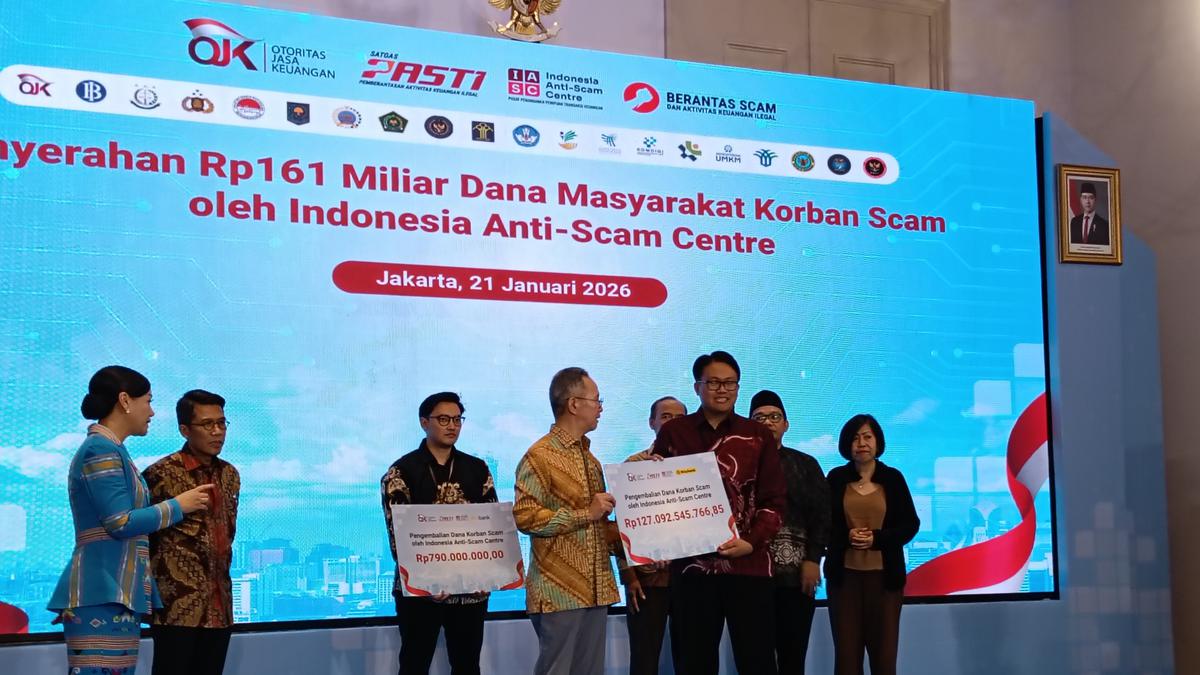 OJK dan Bank Kembalikan Dana Rp 161 Miliar ke Korban Scam