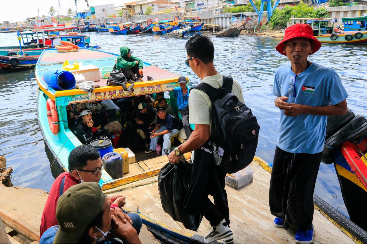 Arus Mudik di Cilincing