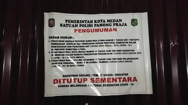 Segel Tempat Judi di Selayang, Bobby Nasution: Masyarakat Jangan Main Judi Lagi, Dilarang Agama