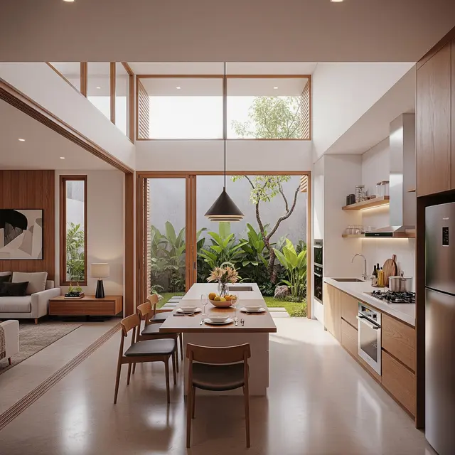 9 Desain Rumah Tipe 50 yang Terlihat Luas dan Modern, Nyaman untuk Keluarga