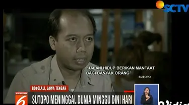 Dibalik kesigapannya menjadi garda depan dalam menginformasikan berbagai kejadian bencana di Indonesia itu, Sutopo Purwo ternyata mengidap sebuah salah satu penyakit yang sangat ditakuti.