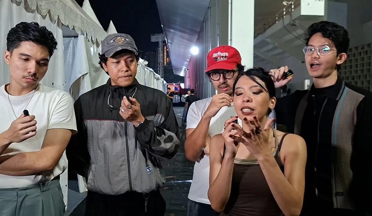 Grup musik Lomba Sihir sukses menghentak panggung KapanLagi Buka Bareng (KLBB) 2026