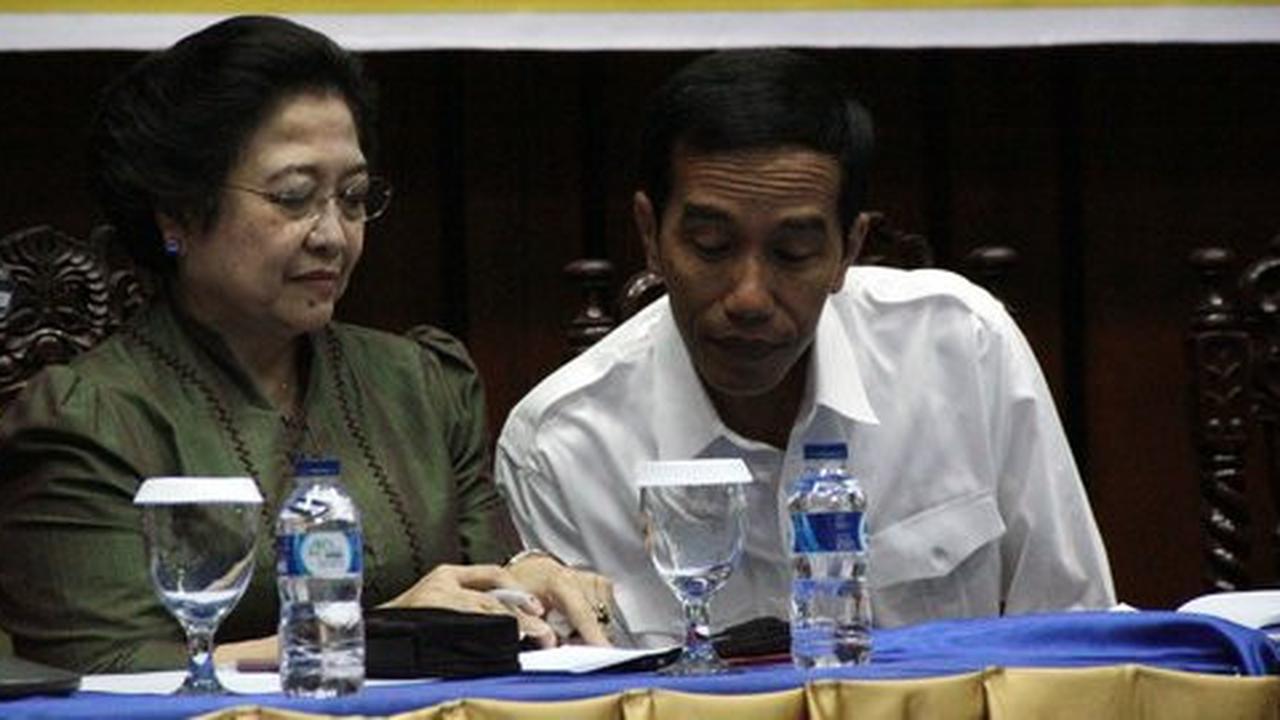 Jokowi dan Megawati kompak salahkan asing penyebab rupiah melemah