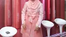 Natasha Rizki, Wardah di kawasan Kemang, Jakarta Selatan, Rabu (25/9/2019). (Daniel Kampua/Fimela.com)