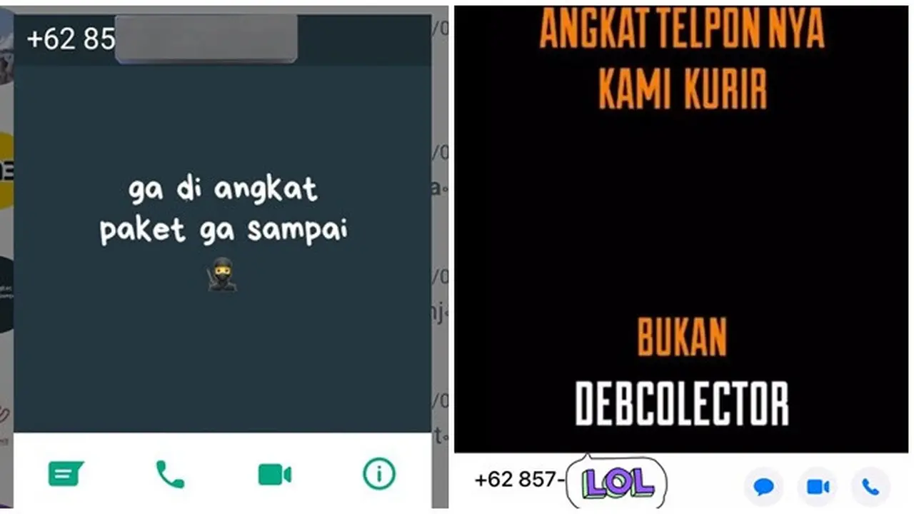 6 Foto Profil WhatsApp Kurir Paket Berupa Peringatan Ini Bikin Salah Fokus