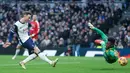 Setan Merah keok 0-1 setelah James Maddison merobek gawang Andre Onana di menit ke-13. (AP Photo/Ian Walton)