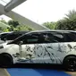 Suzuki Ertiga bergambar tokoh-tokoh kartun.