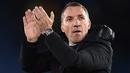 Brendan Rodgers. Pelatih asal Irlandia Utara berusia 49 tahun yang sejak tengah musim 2018/2019 menukangi Leicester City  ini menempati posisi kelima sebagai pelatih dengan nilai transfer termahal sepanjang sejarah. Ia didatangkan The Foxes dari Glasgow Celtic dengan biaya 10,4 juta euro atau kini setara Rp156 miliar dan terikat kontrak hingga Juni 2025. Bersama Leicester City ia telah mengoleksi 2 trofi juara, yaitu Piala FA 2020/2021 dan Community Shield 2021. (AFP/Oli Scarff)