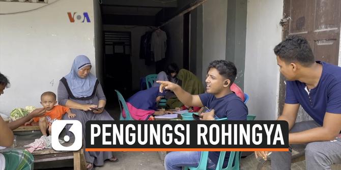 VIDEO: Nestapa Pengungsi Muslim Rohingya di Medan