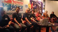 Pressconference Senggigi Sunset Jazz 2018 di FX Senayan, Jakarta, Selasa (27/11/2018)