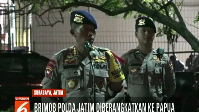 Seluruh personel akan bergabung bersama pasukan TNI-Polri yang telah siaga di Papua. Turut serta dalam rombongan ini pasukan Gegana untuk mengantisipasi ancaman bom.