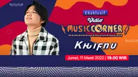 Khifnu akan menjadi bintang tamu dalam program Vidio Music Corner. (Dok. Vidio)