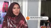 Helen, seorang pemilik bisnis kerajinan dari benang wol.