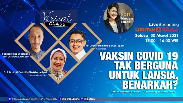 VIDEO: Vaksin Covid-19 Tak Berguna untuk Lansia, Benarkah?
