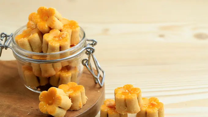kue nastar bunga