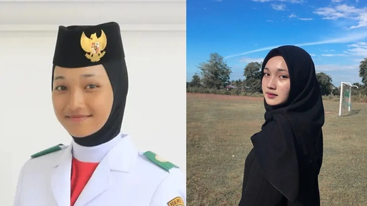 6 Potret Indrian Puspita, Pembawa Baki di Upacara HUT RI ke-75