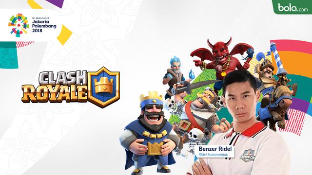 Atlet Clash Royale Indonesia di Asian Games 2018