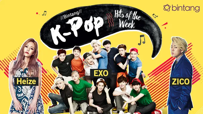 [Bintang] Bintang K-Pop Hits of the Week: EXO, Heize, Zico, Red Velvet
