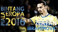 Zlatan Ibrahimovic striker Paris Saint-Germain yang memperkuat timnas Swedia diprediksi bakal menjadi bintang di Piala Eropa 2016 nanti.
