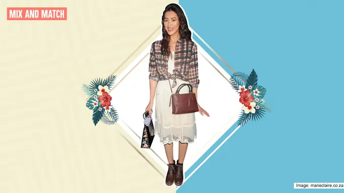 [Bintang] Plaid shirt