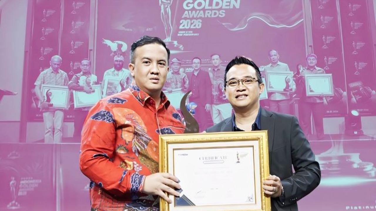 Bupati Lamandau Rizky Aditya Putra Raih Indonesia Golden Awards 2026 sebagai The Best Regent