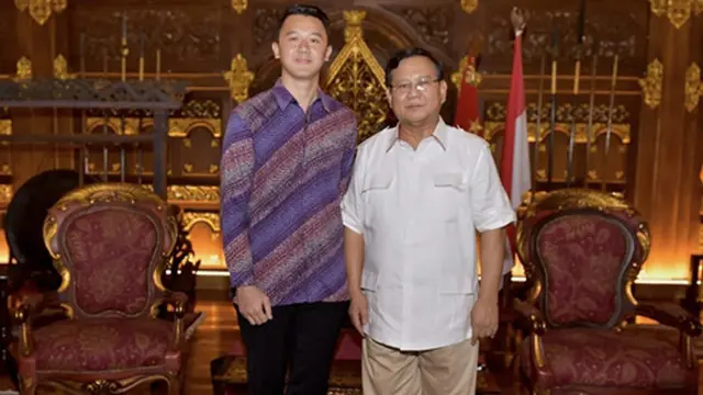 7 Pesona Ridwan Dhani, Sekertaris Pribadi Prabowo yang Bikin Meleleh