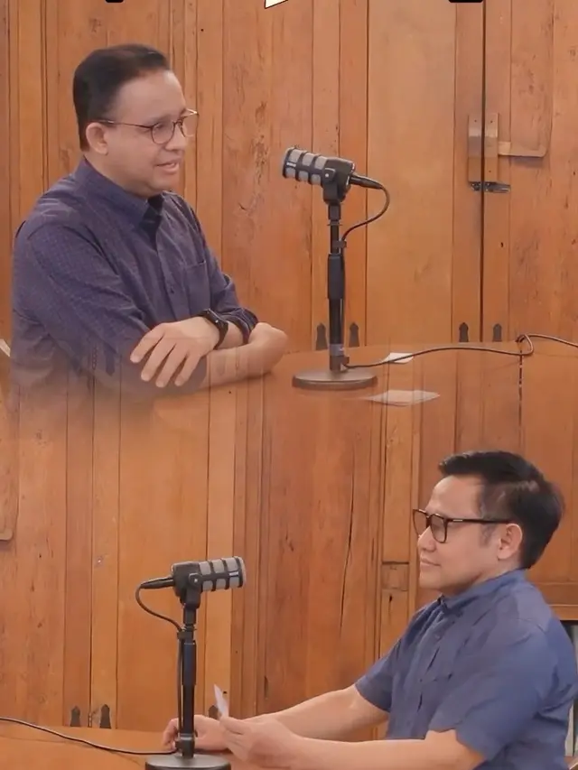 Simulasi debat ala capres-cawapres Anies Baswedan- Muhaimin Iskandar. Video ini diunggah di akun media sosial Anies dan Muhaimin. (Istimewa)