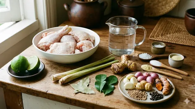 Ayam Bumbu Kuning Frozen (Foto: Gemini AI)