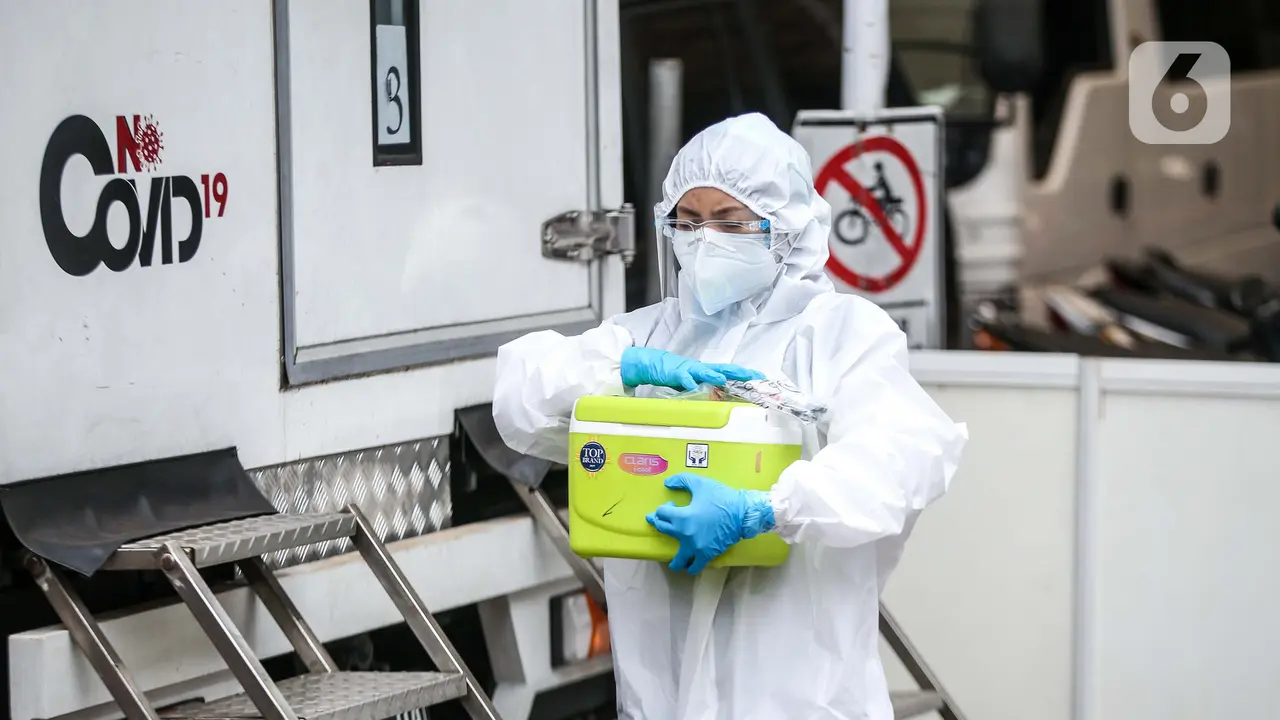 BIN Gelar Tes Swab Massal di Gedung KPU