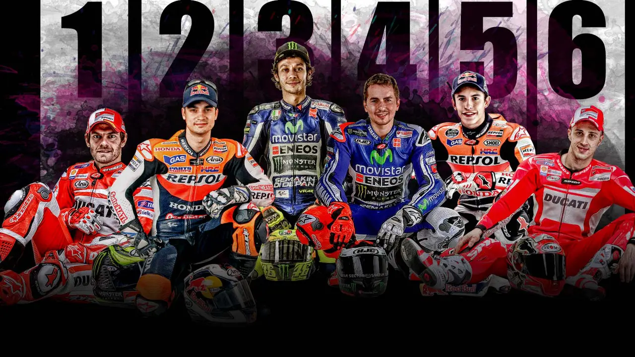 Enam Jagoan di motoGP 2016