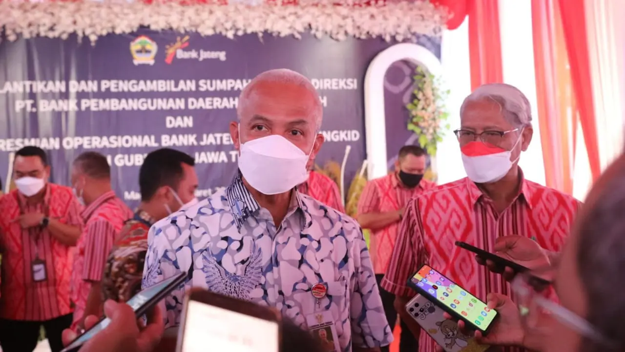 Foto Gubernur Jawa Tengah, Ganjar Pranowo