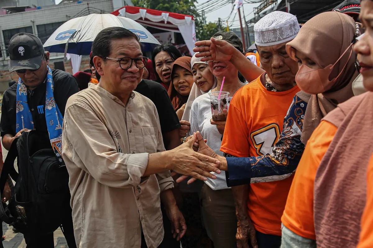Datangi Warga Kebayoran Lama, Pramono Anung Janjikan 500 Ribu Lapangan Kerja di Jakarta