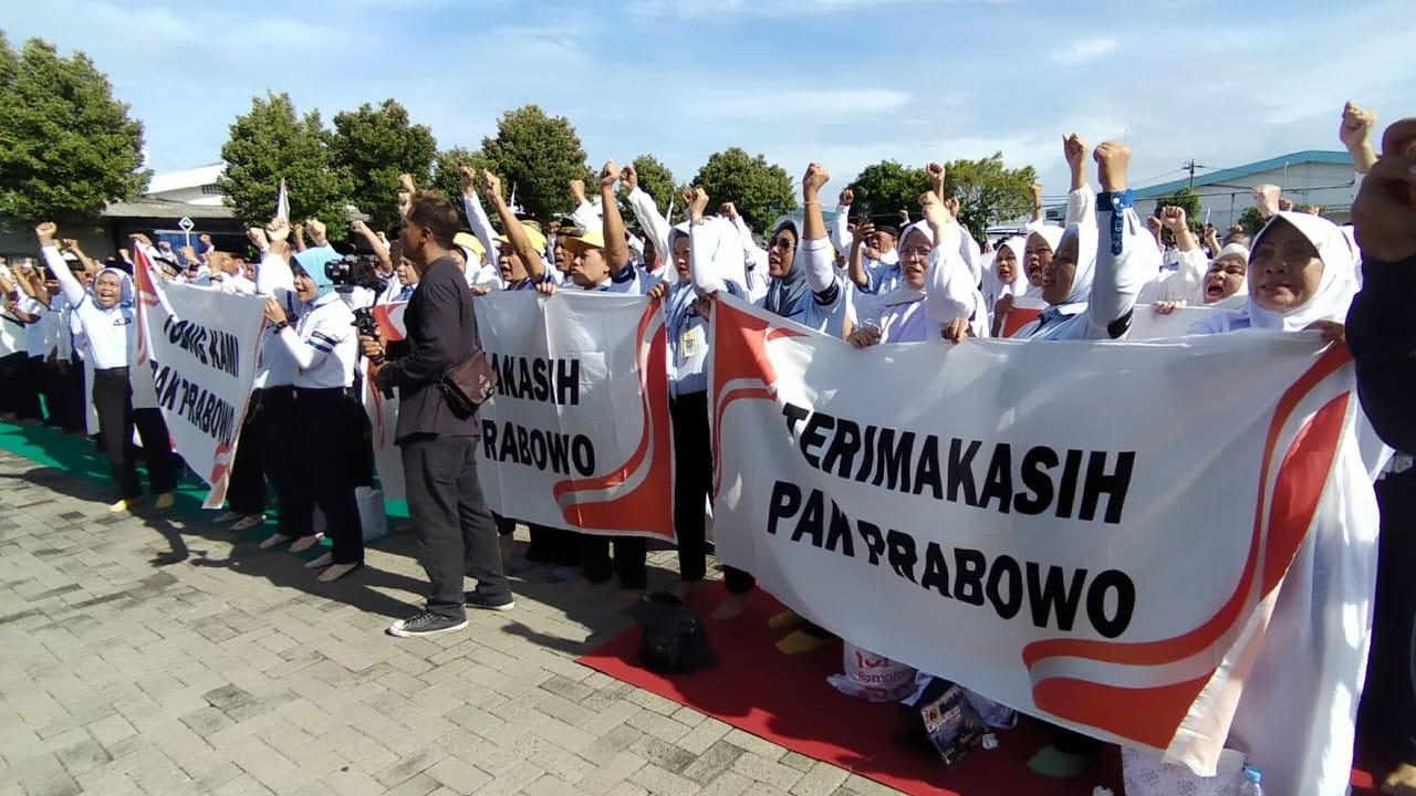 Curhat Ribuan Buruh PT Sritex Minta Prabowo Selamatkan Perusahaan