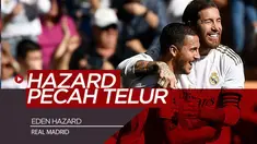 Berita Video Senangnya Zidane Saat Hazard Cetak Gol Pertama di La Liga