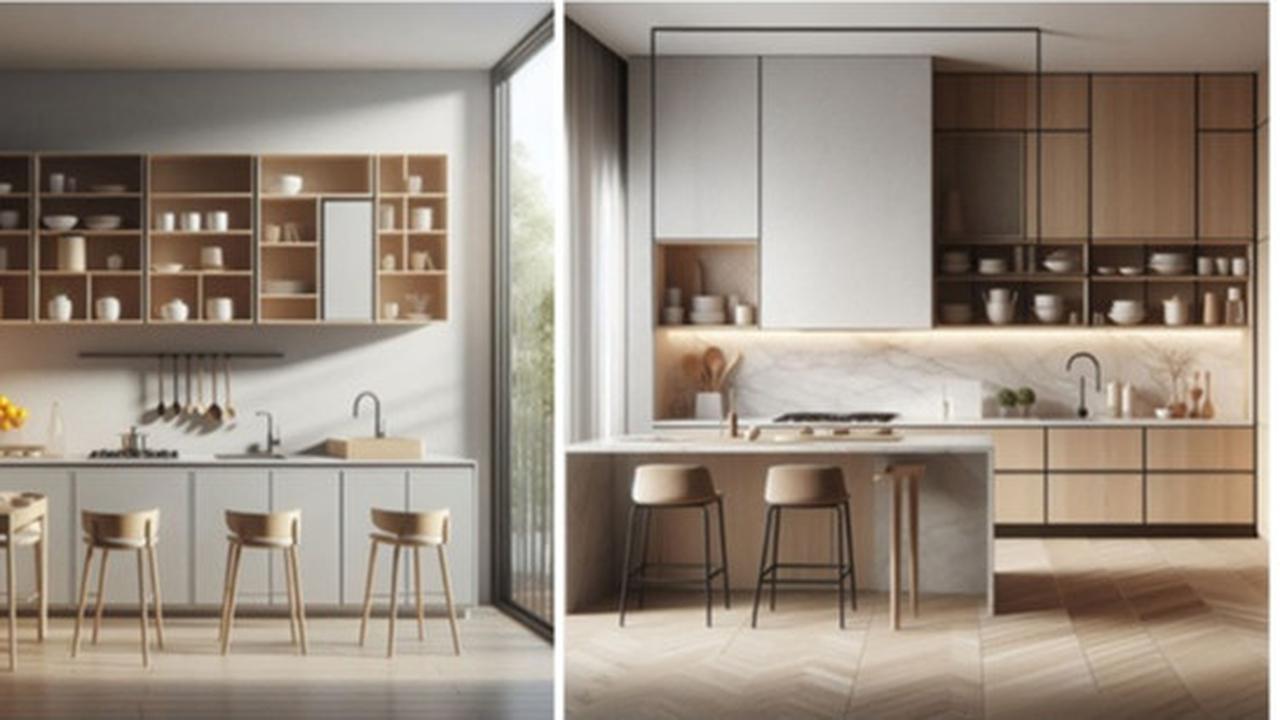 10 Desain Kitchen Set Minimalis Futuristik untuk Dapur Sempit, Bikin Betah Masak dan Ngopi di Dapur