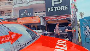 Lokasi kejadian toko HP di Bandar Lampung dibobol maling (Dok. Istimewa)