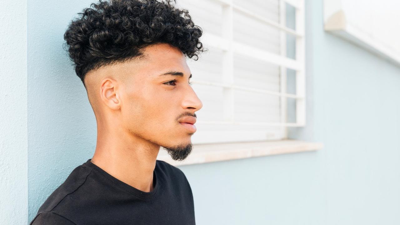 Ilustrasi Model Rambut Pria Fade Low