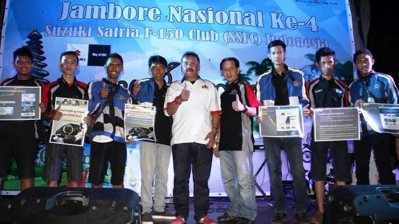 Jamnas ke-4 Suzuki Satria F150 Club Berlangsung di Bali