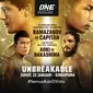 Live streaming One Championship: Unbreakable, Jumat (22/1/2021) pukul 19.30 WIB dapat disaksikan melalui platform Vidio. (Dok. Vidio)