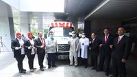 Ambulans PT Pertamina Bina Medika - Indonesia Healthcare Corporation (Pertamedika IHC), yang akan diboyong ke perhelatan akbar Presidency G20 yang diselenggarakan di Pulau Dewata Bali, 15 – 16 November 2022.