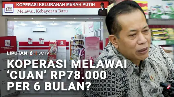 Koperasi 'Cuan' Rp78.000 per 6 Bulan?