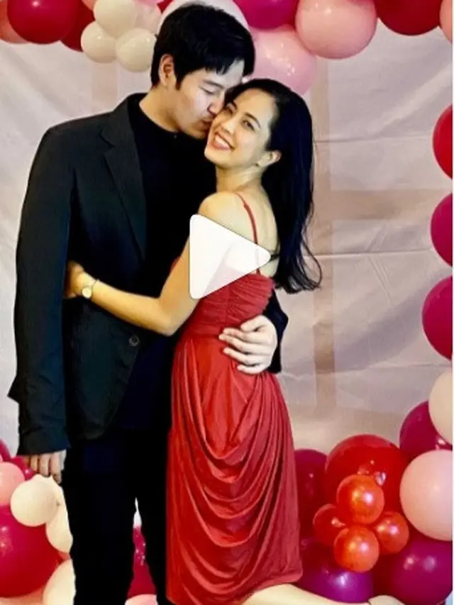 Yeslin Wang dan kekasihnya (Foto: Instagram/@yeslinwang)