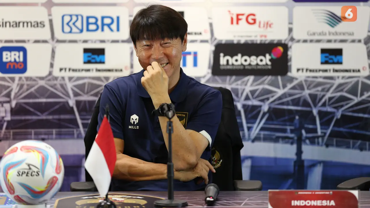 Shin Tae-yong, Timnas Indonesia Vs Timnas Argentina