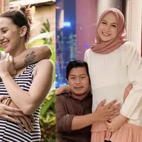 Artis hamil anak ketiga (Instagram/jenniferbachdim/dahliachr/ninazatulini22)