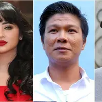 Dewi Perssik, Andhika Kangen Band, Nikita Mirzani (Bintang Pictures)