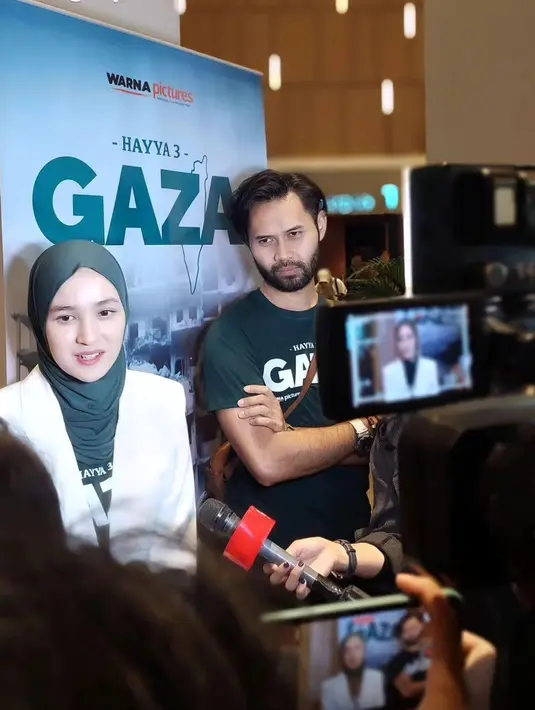 Debut layar lebar Cut Syifa ini sangat dinantikan para penggemarnya. "Gaza Hayya 3" diharapkan menjadi awal dari lebih banyak karya film yang akan diperankan oleh aktris berbakat ini. (Liputan6.com/IG/@cutsyifa)