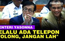 VIDEO: Yasonna Akui Selalu Ada Telepon 'Jangan lah!' saat Bandar Narkoba Pindah Lapas